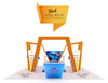 VK-5130 | Island Exhibit - ecoSmart Inline