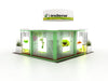 VK-5134 | Island Exhibit - ecoSmart Inline
