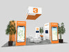 VK-5175 | Island Exhibit - ecoSmart Inline