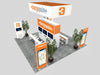 VK-5176 | Island Exhibit - ecoSmart Inline