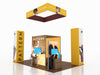 VK-5193 | Island Exhibit - ecoSmart Inline
