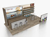 VK-5195 | Island Exhibit - ecoSmart Inline