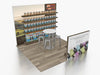 VK-5195 | Island Exhibit - ecoSmart Inline