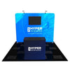 Made from durable anodized aluminum extrusion bars and stable base plate, our W1 Freestanding TV Monitor Stand