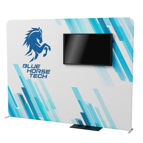 Made from durable anodized aluminum extrusion bars and stable base plate, our W1 Freestanding TV Monitor Stand