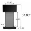 X3 Freestanding TV Monitor Stand - TV Monitor Stands