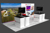 Our X4 Double Sided Freestanding TV Monitor Stand is a simple, yet professional capable of holding up to two 50