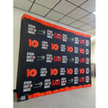 10ft Straight Pop Up Fabric Display - Fabric Pop Up Displays