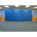 20ft Straight Pop Up Fabric Display Table Kit - Fabric Pop Up Displays