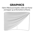 8ft Curved Tabletop Tension Fabric Display Kit - Tabletop Tension Fabric Displays