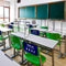 Clear Menu-Style Classroom Desktop Foldable Sneeze Guards