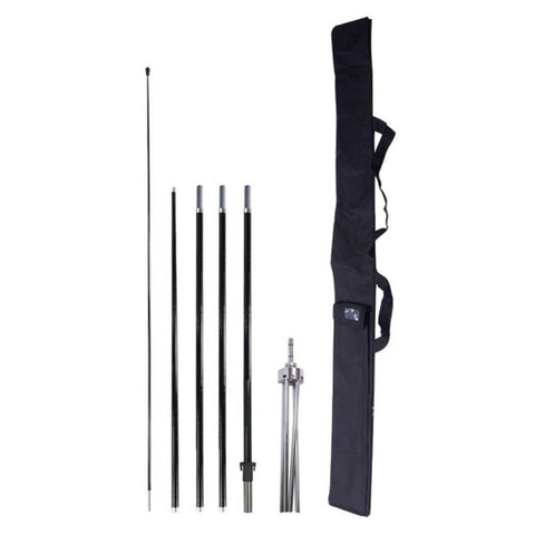 Feather Flag Hardware Pole Set with Cross Base - Outdoor Flag Accessories