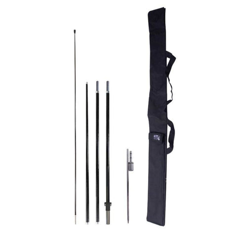 Feather Flag Hardware Pole Set with Ground Stake Base - Outdoor Flag Accessories
