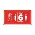 Large Crowd Control Safety Barrier Display - Crowd Barriers
