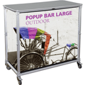 Portable Pop Up Bar - Large - Counters