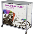 Portable Pop Up Bar - Large - Counters