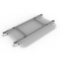 Straight Acrylic Shelf for Tension Fabric Counters