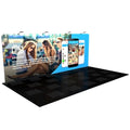 Tension Fabric Display Graphics - 20ft / Straight / Single Sided Graphic